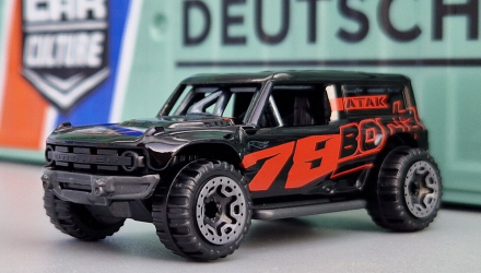 Машинка Базова Hot Wheels Ford Bronco R Hot Trucks 1:64 HKJ04 Black - Retromagaz, image 6