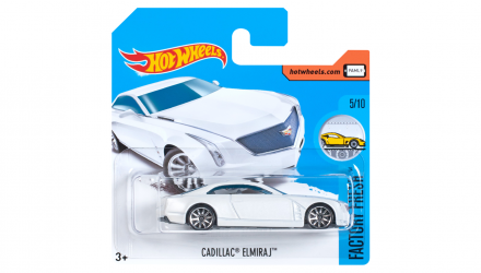 Машинка Базовая Hot Wheels Cadillac Elmiraj Factory Fresh 1:64 DTX54 White - Retromagaz, image 1