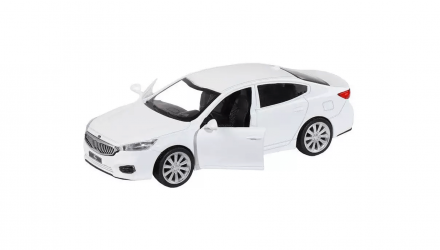 Машинка Автопром Kia K7 1:43 White - Retromagaz, image 4