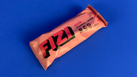 Батончик Fizi Протеиновый Keto Strawberry & Almond 45g - Retromagaz, image 1