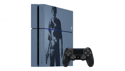 Консоль Sony PlayStation 4 CUH-12хх Uncharted 4 Limited Edition 1TB Blue Black Геймпад Б/У - Retromagaz, image 1