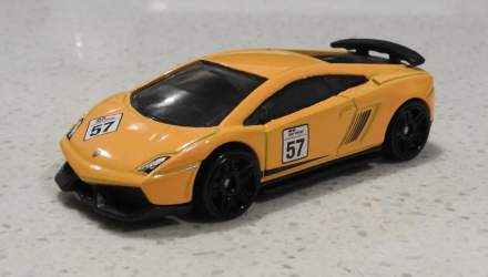 Тематична Машинка Hot Wheels Lamborghini Gallardo LP 570-4 Superleggera Gran Turismo 1:64 DJL19 Yellow - Retromagaz, image 2