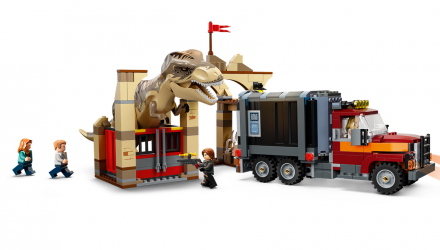 Конструктор Lego Побег Тираннозавра и Атроцираптора Jurassic World 76948 Новый - Retromagaz, image 3