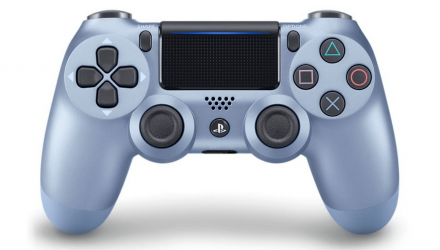 Геймпад Бездротовий Sony PlayStation 4 DualShock 4 Version 2 Titanium Blue Б/У Нормальний - Retromagaz, image 1