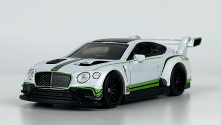 Машинка Premium Hot Wheels 2018 Bentley Continental GT3 Race Day 1:64 HRV93 White - Retromagaz, image 2