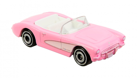 Машинка Базовая Hot Wheels 1956 Corvette Barbie The Movie 1:64 HPR54 Pink - Retromagaz, image 5