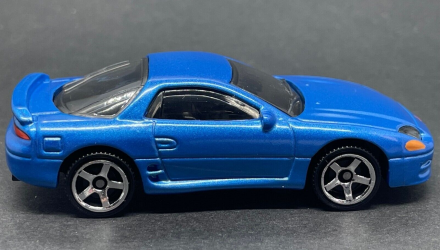 Машинка Велике Місто Matchbox 1994 Mitsubishi 3000GT Highway 1:64 HVN83 Blue - Retromagaz, image 4