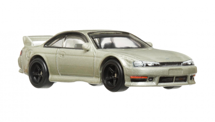 Машинка Premium Hot Wheels Nissan 240SX (S14) Slide Street 1:64 HKC83 Grey - Retromagaz, image 5