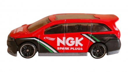 Машинка Базова Hot Wheels Honda Odyssey NGK Speed Graphics 1:64 DTX63 Red - Retromagaz, image 3