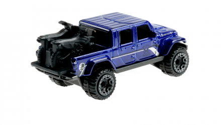 Машинка Базовая Hot Wheels '20 Jeep Gladiator Getaways 1:64 GRY54 Dark Blue - Retromagaz, image 3