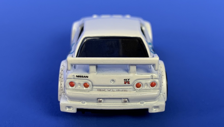 Машинка Базовая Hot Wheels Godzilla Nissan Skyline GT-R (R32) J-Imports 1:64 HKJ13 White - Retromagaz, image 6