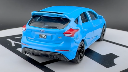 Тематична Машинка Matchbox 2018 Ford Focus RS Moving Parts 1:64 FWD28/HVM82 Blue - Retromagaz, image 3