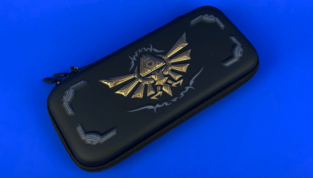 Чехол Твердый RMC Switch OLED Model The Legend of Zelda Royal Wing Crest Black Новый - Retromagaz, image 1