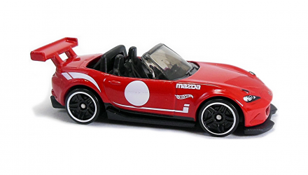 Машинка Базовая Hot Wheels '15 Mazda MX-5 Miata Nightburnerz 1:64 DHP05 Red - Retromagaz, image 2