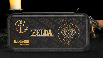 Чехол Твердый Gredio Switch OLED Model The Legend of Zelda Dark Brown Новый - Retromagaz, image 1