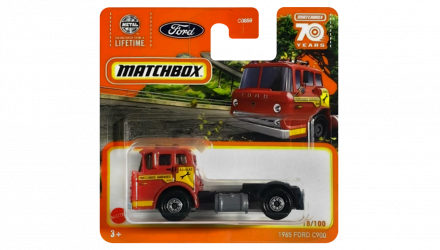 Машинка Большой Город Matchbox 1965 Ford C900 Highway 1:64 HLC73 Red - Retromagaz, image 1