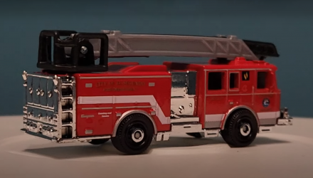 Тематична Машинка Matchbox Seagrave Fire Truck Moving Parts 1:64 FWD28/HVM99 Red - Retromagaz, image 3