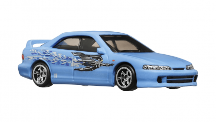 Машинка Premium Hot Wheels Custom Acura Integra Sedan GSR Fast & Furious 1:64 JDJ13 Light Blue - Retromagaz, image 5