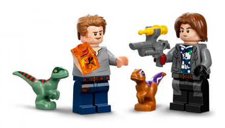 Конструктор Lego Переслідування Атроцираптора на Мотоциклі Jurassic World 76945 Новий - Retromagaz, image 3