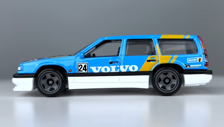 Тематическая Машинка Hot Wheels Volvo 850 Estate Hot Wagons 1:64 HWR56/HRR86 Blue - Retromagaz, image 4