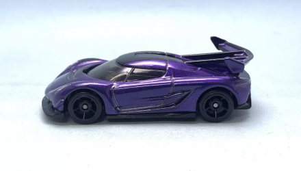 Машинка Базовая Hot Wheels 2020 Koenigsegg Jesko Exotics 1:64 HTC21 Purple - Retromagaz, image 2