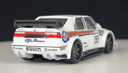 Машинка Premium Hot Wheels Alfa Romeo 155 V6 TI Spettacolare 1:64 FPY86/HKC48 White - Retromagaz, image 3