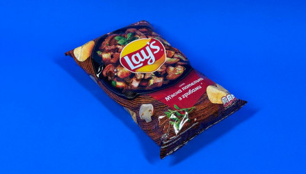 Чіпси Lay's М'ясна Пательня з Грибами 120g - Retromagaz, image 2