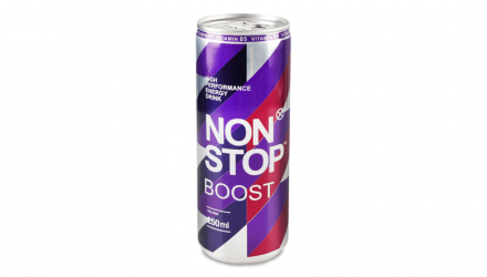 Набір Напій Енергетичний Non Stop Boost 250ml 24шт - Retromagaz, image 1