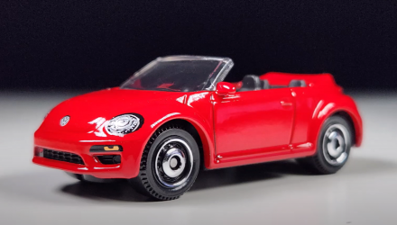 Машинка Большой Город Matchbox 2019 Volkswagen Beetle Convertible Highway 1:64 HLD14 Red - Retromagaz, image 2