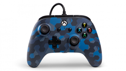 Геймпад Проводной RMC Xbox One Blue Camouflage Б/У - Retromagaz, image 1