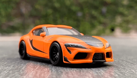 Машинка Premium Hot Wheels Toyota GR Supra Fast & Furious 1:64 GRL80 Orange - Retromagaz, image 2