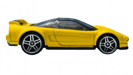 Машинка Базовая Hot Wheels '90 Acura NSX The `90S 1:64 HTB04 Yellow - Retromagaz, image 4