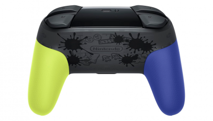 Геймпад Беспроводной Nintendo Switch Pro Controller Splatoon 3 Limited Edition Yellow Blue Б/У - Retromagaz, image 3