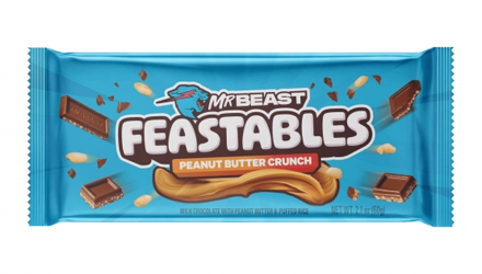 Батончик MrBeast Feastables Peanut Butter Crunch King Size 60g - Retromagaz, image 1