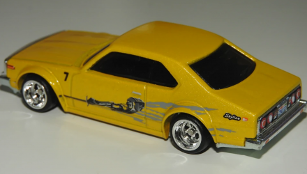 Машинка Premium Hot Wheels Nissan Skyline (C210) Fast & Furious 1:64 GHH17 Yellow - Retromagaz, image 4