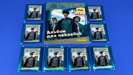 Набір Альбом + Наліпки 10шт Гаррі Поттер Рік у Гоґвортсі Harry Potter PANINI - Retromagaz, image 1