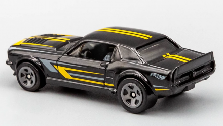 Машинка Базовая Hot Wheels '67 Ford Mustang Coupe Muscle Mania 1:64 GTC15 Black - Retromagaz, image 3