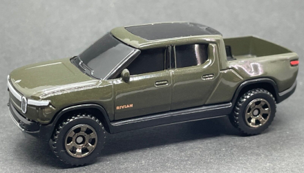 Машинка Велике Місто Matchbox Rivian Rivian R1T Highway 1:64 HLC70 Green - Retromagaz, image 1