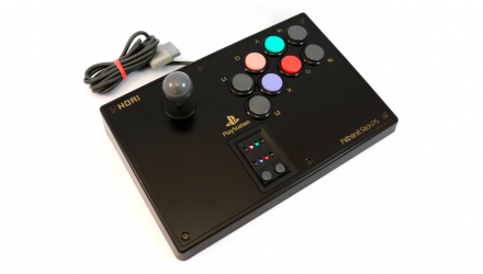 Геймпад Дротовий Hori PlayStation 1 Arcade Joystick Fighting Stick PS HPS-07 Black 1.5m Б/У - Retromagaz, image 1