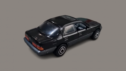 Машинка Велике Місто Matchbox 1994 Lexus LS 400 Highway 1:64 Black - Retromagaz, image 2