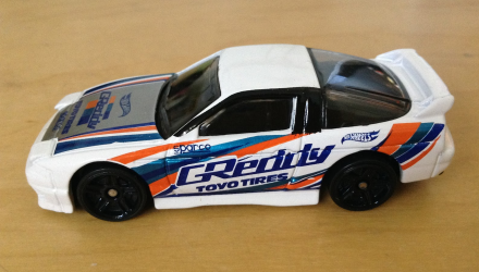 Машинка Базова Hot Wheels '96 Nissan 180SX Type X Greddy Speed Graphics 1:64 DHR72 White - Retromagaz, image 4