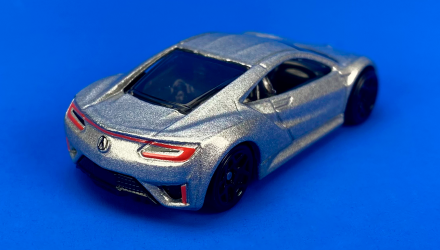 Тематическая Машинка Hot Wheels '17 Acura NSX Fast & Furious 1:64 HNR88/HNT19 Silver - Retromagaz, image 3