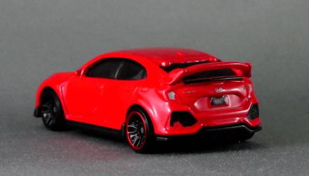 Машинка Базовая Hot Wheels 2018 Honda Civic Type R Nightburnerz 1:64 FYB72 Red - Retromagaz, image 3