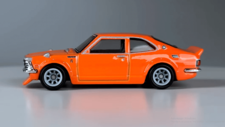 Машинка Premium Hot Wheels '72 Toyota Corolla Levin Japan Historics 1:64 HRV69 Orange - Retromagaz, image 3