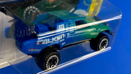 Машинка Базовая Hot Wheels Toyota Off-Road Truck Falken Speed Graphics 1:64 DTX61 Blue - Retromagaz, image 5