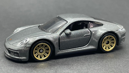 Тематична Машинка Matchbox Porsche 911 Carrera 4S Moving Parts 1:64 FWD28/HLG22 Grey - Retromagaz, image 2