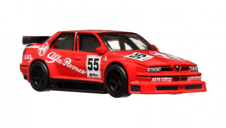 Машинка Premium Hot Wheels 2шт Alfa Romeo 155 V6 TI и Транспортер Fleet Flyer Team Transport 1:64 FLF56/HKF42 Red - Retromagaz, image 6