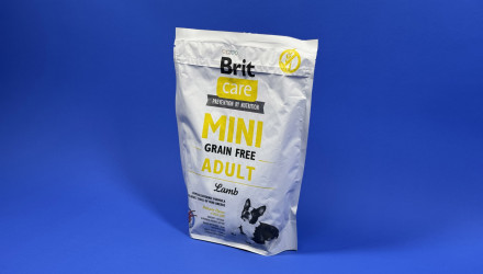 Сухой Корм для Собак Brit Care Grain-free Mini Adult Ягненок 400g - Retromagaz, image 1