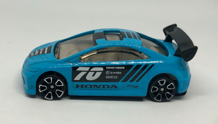 Тематическая Машинка Hot Wheels Honda Civic Si Honda 70th Anniversary 1:64 FKD26 Light Blue - Retromagaz, image 3