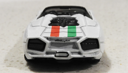 Машинка Базовая Hot Wheels Lamborghini Reventon Roadster Roadsters 1:64 FYF70 White - Retromagaz, image 6